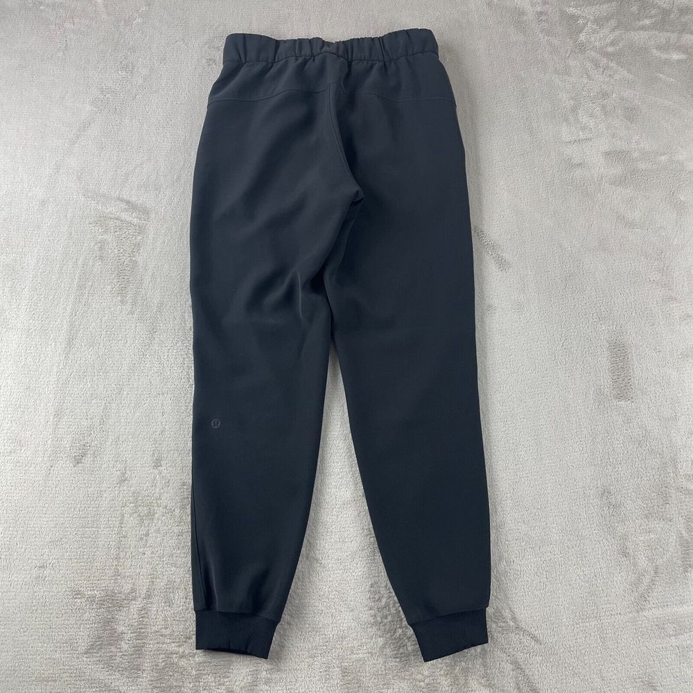 Lululemon On The Fly Jogger‎ Women 4 Black Drawcord Pockets Gym Travel Pants - Picture 4 of 8